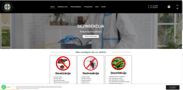 LAT ČIEK SIA, deratizācija, dezinsekcija, dezinfekcija
